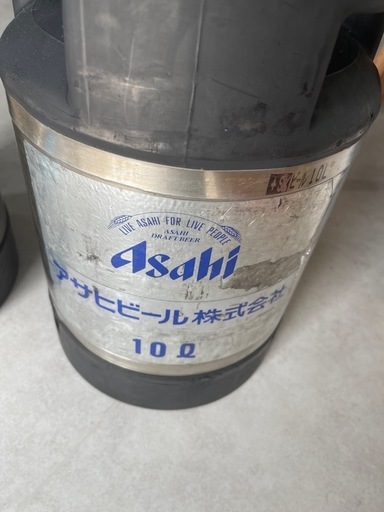 アサヒ生ビール 樽 10L