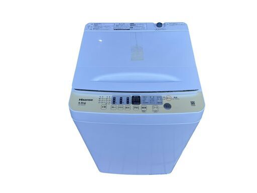 ◯【高年式】Hisense ハイセンス 洗濯機 5.5kg HW-55E2W 2023年製