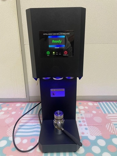 ショートケーキ缶で有名な缶シーリングマシンです。 RY-FGJ-100C