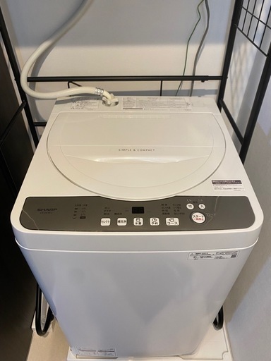 11月以降お渡し　2020年　シャープ 洗濯機　5.5kg