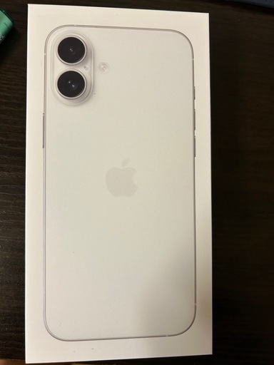 iPhone 16 plus White ホワイト　256GB 新品　未開封 Apple