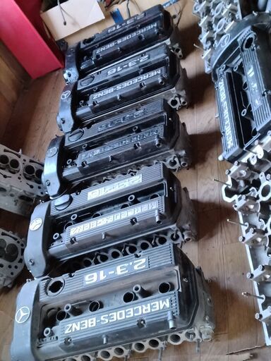 Mベンツ190E-16Vコスワースエンジンシリンダーヘツト各種販売