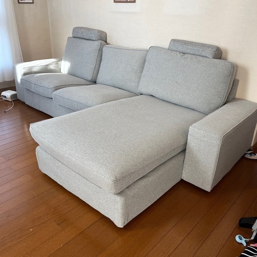 美品★4人掛けソファ \nグレー