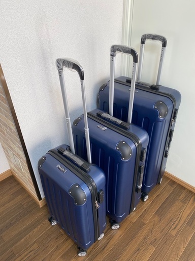 （新品未使用） 50.8/60.96/71.12 cm ABSハードシェルラゲッジセット