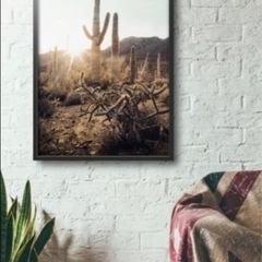 インテリアポスター（額付）