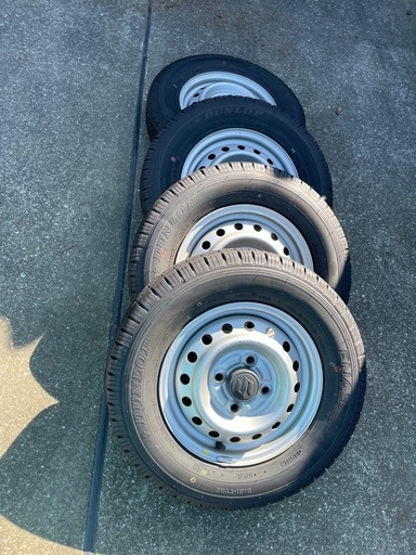 お持ち帰り超特急！スタッドレスホイールセット！軽バン、軽トラ用145 