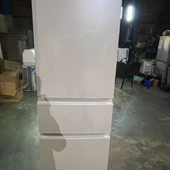 中古】三菱 3ドア冷蔵庫 2021年式 動作確認済 傷有り