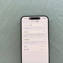 Apple iPhone 15 Pro Max 512G ホワイトSIMフリー