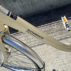 丸石サイクル アルミフレーム 軽量 24インチ オートライト 中古 自転車