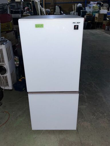 【中古】SHARP  2ドア　冷蔵庫　2019年式　動作確認済