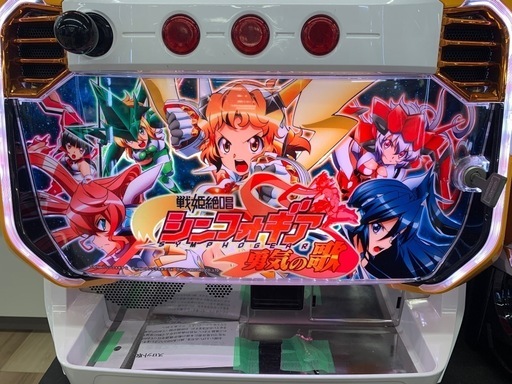 6.2号機 スロット シンフォギア 勇気の歌 メダル不要機付