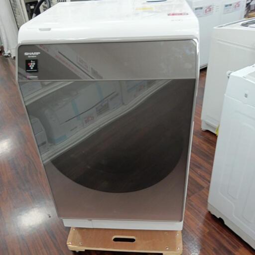 ドラム式洗濯乾燥機　SHARP ES-WS14 中古品