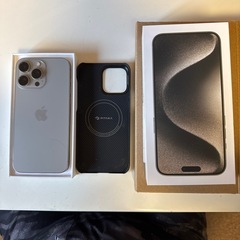 値下げいたしました。美品　iPhone15 ProMax 512GB  