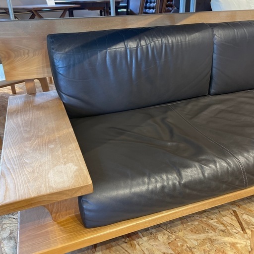 レザーソファ ソファ ベンチ 2人掛け 2P 家具