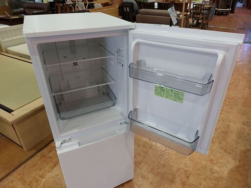 愛品館 市原店】SHARP 2022年製 152L 2ドア冷蔵庫 SJ-D15H-W【