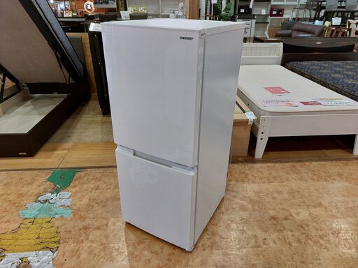 【愛品館 市原店】SHARP 2022年製 152L 2ドア冷蔵庫 SJ-D15H-W【愛市IR017219-104】
