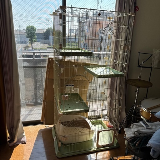 猫用ゲージ3段システム