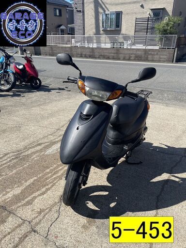 保証付き車両になります♪　愛知県公安委員会登録業者(オートバイ商)☆GARAGE-ECO千音寺☆軽整備＆点検済み、保証選択有り☆ヤマハ　ジョグSA36J マッド　5-453名古屋市中川区より!!