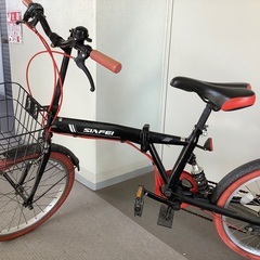 売切◇新車☆軽い◇! アルミフレーム スポーティーな折り畳み自転車