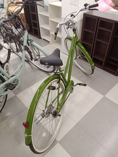 ☆ジモティ割あり☆ 自転車 27インチ グリーンクリーニング済み TC1744