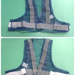 ●未使用品/セフト 空調服 スターターキット SK23021/Asahicho 空調服高視認半袖ブルゾン 3L/リフレクティブメッシュベスト/ 3点セット ①