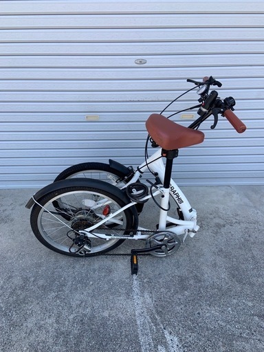 自転車　折りたたみ　シマノ　北九州　美品　20in  \n折りたたみ自転車