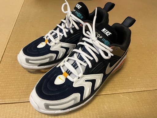 ほぼ新品❗️NIKE AIR VAPORMAX EVO ANTHRACITE/TECH GREY-WHITE-MIDNIGHT NAVY 21SP-I