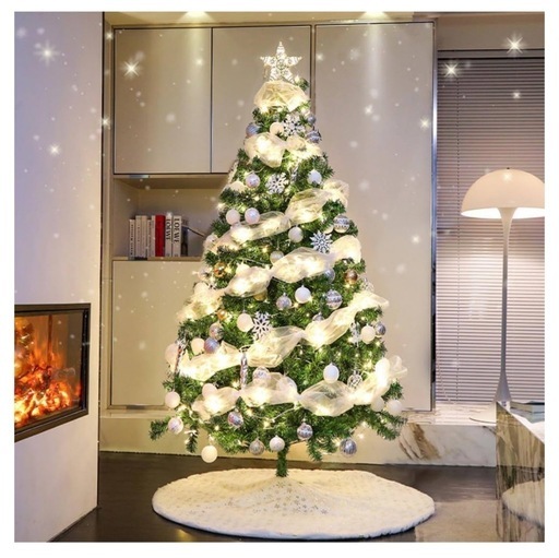クリスマスツリー❣️150cm LED飾りライト クリスマス オーナメント