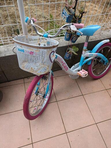 女の子　子供用自転車