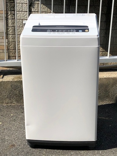 (ジM-165)SALE‼️¥13,200(税込み) アイリスオーヤマ 全自動電気洗濯機 5kg 2021年製