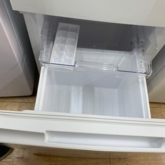 【1年保証】2ドア冷蔵庫 SHARP SJ-  D15JJ-W 2022年製 152 L 58L クリーニング済