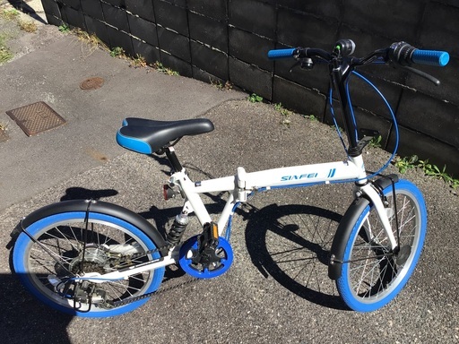 折りたたみ自転車　20インチ　使用頻度少ないです　直接引き取り歓迎