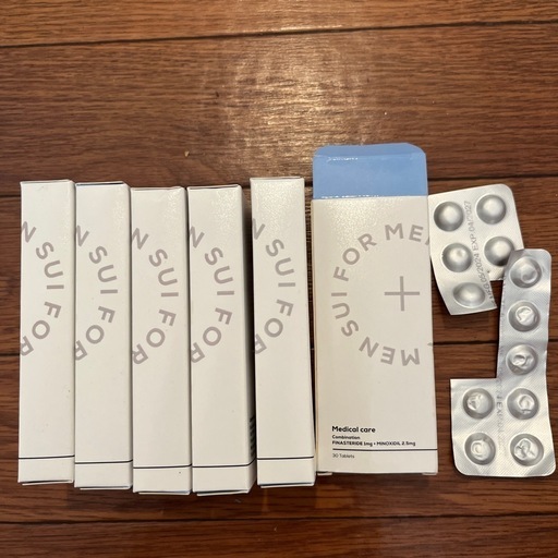 育毛剤x脱毛阻止剤