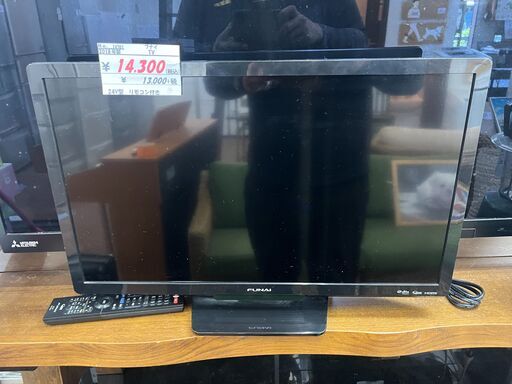 リサイクルショップどりーむ天保山店　No14701　TV　テレビ　24インチ　2018年製　フナイ　リモコン付き