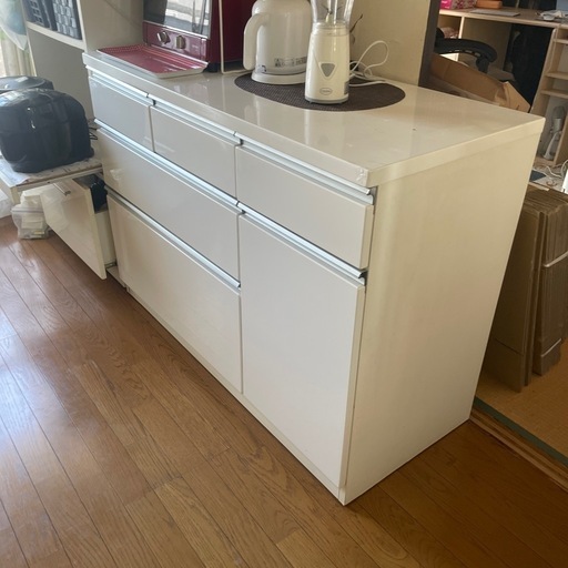 【美品】ニトリ　キッチン　ラック　カウンター　棚　収納