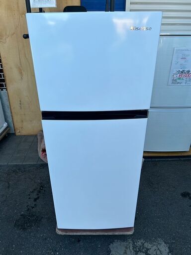冷蔵庫 ハイセンス HR-B1202 2021年製 120L れいぞうこ【安心の3ヶ月保証】自社配送時代引き可※現金、クレジット、スマホ決済対応※