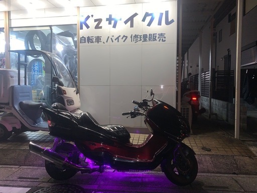 マジェスティC スピーカーLEDカスタム 草加市 250 sg03j