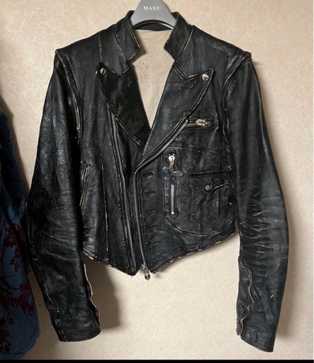 その他 MASU 23AW VICTORIAN MOTORCYCLE JACKET 46