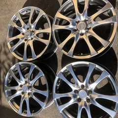 WORK STEEZ 　18インチ　7J+48　5穴114.3　4本セット