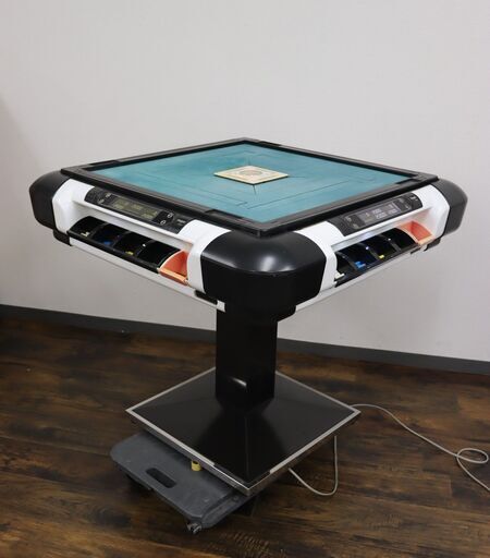 ≪C260ジ≫MJ JAPAN 全自動麻雀卓 AM-1106型 雀豪 EAGER 点数表示枠 幅約88cm 麻雀/マージャン 麻雀牌/点棒 ボードゲーム 現状品