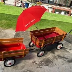 Radio Flyer ラジオフライヤー スチール ＆ ウッド ATW 木枠付 ワゴン アウトドア  子どもお出かけ キャンプ キッズ