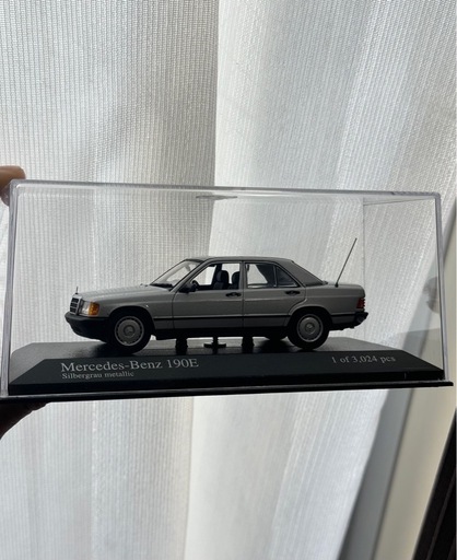 DVDプレーヤー MINICHAMPS 1/43 Mercedes-Benz 190E 1984