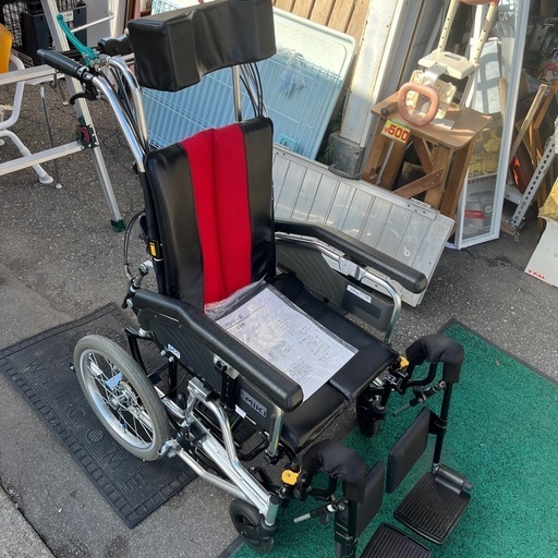 ☆美品☆ティルト\u0026リクライニング車いす TRC-2 ミキ　キレイ