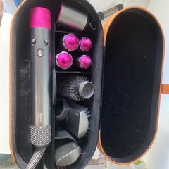 Dyson Airwrap グレーとピンク 6種アタッチメント付き