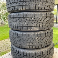 ⭐️シーズン到来‼︎ヤリスで使用スタッドレスVRX2社外ホイール4本セット 美品⭐️⭐️