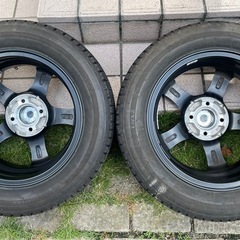 ⭐️シーズン到来‼︎ヤリスで使用スタッドレスVRX2社外ホイール4本セット 美品⭐️⭐️