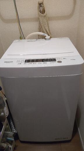 ハイセンス HW-K45E洗濯機