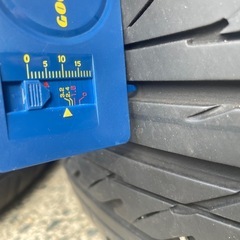 トヨタ純正メッキアルミホイール　グッドイヤー夏タイヤ4本セット　215/55R17