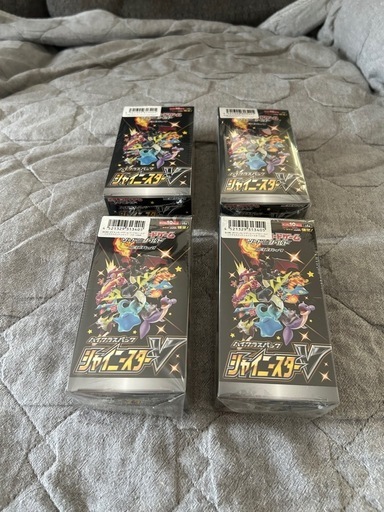 ポケモンカード シャイニースターV シュリンク付き4BOX