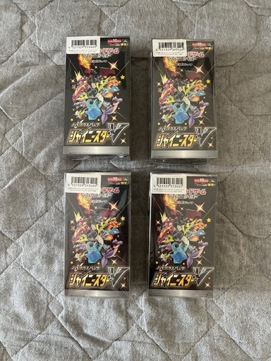 ポケモンカード　シャイニースターV シュリンク付き4BOX